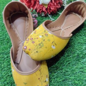 Premium Digital Printed Handcrafted Khussa for Women