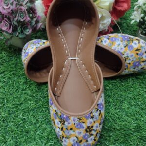 Handcrafted Digital Printed Khussa for Ladies